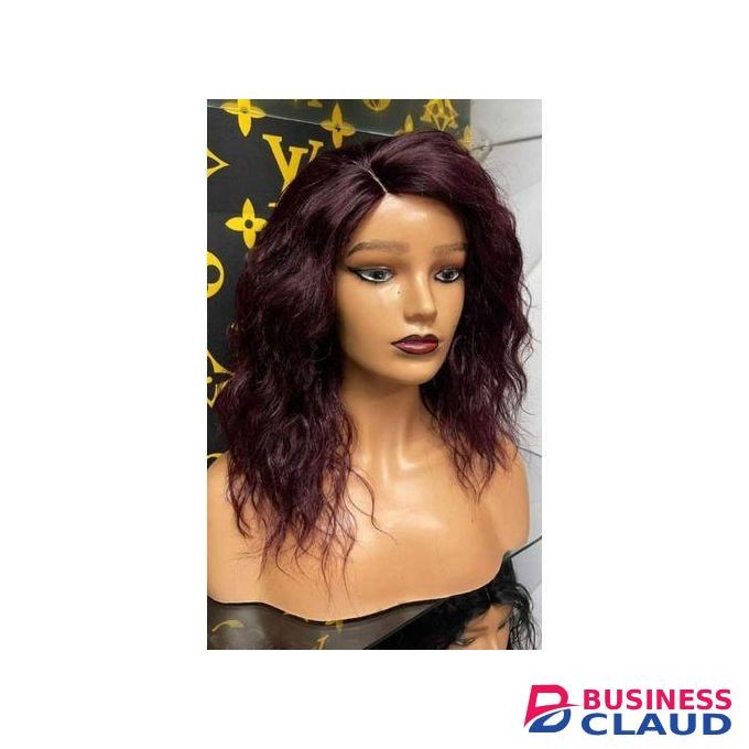Human blend Bodywave closure wig