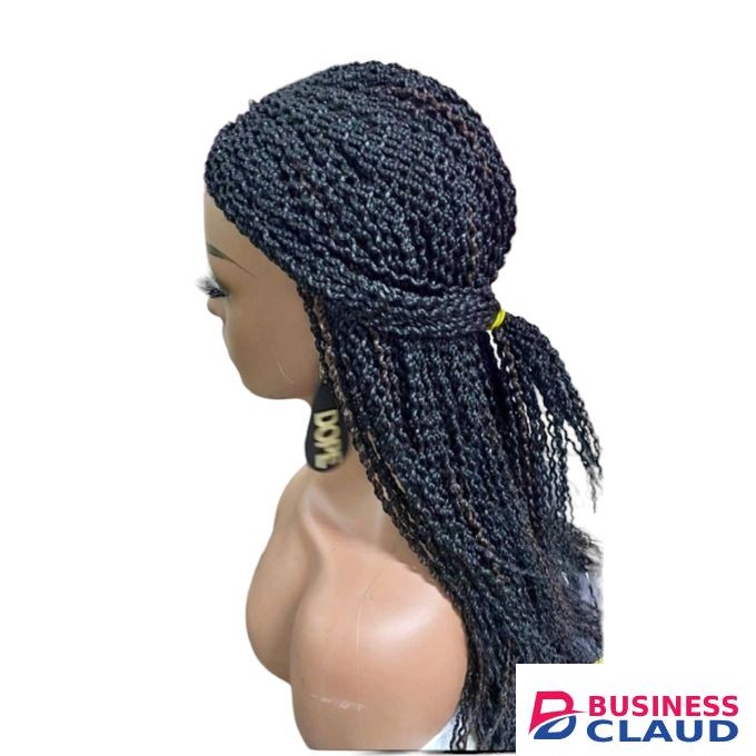 Curly braided wig 133