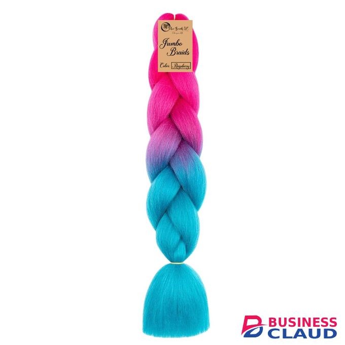 Ombré Braids KE B41 Ombre Braid Ombre Braiding Hair Raspberry Jumbo Braid