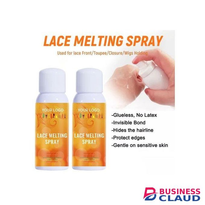 Lace Melting Spray for Firm Hold, Glueless, No latex