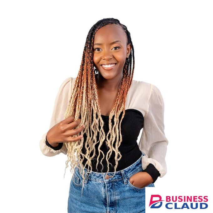 Ombré Braids KE C15 Ombre Braid Ombre Braiding Hair Vanilla Jumbo Braid