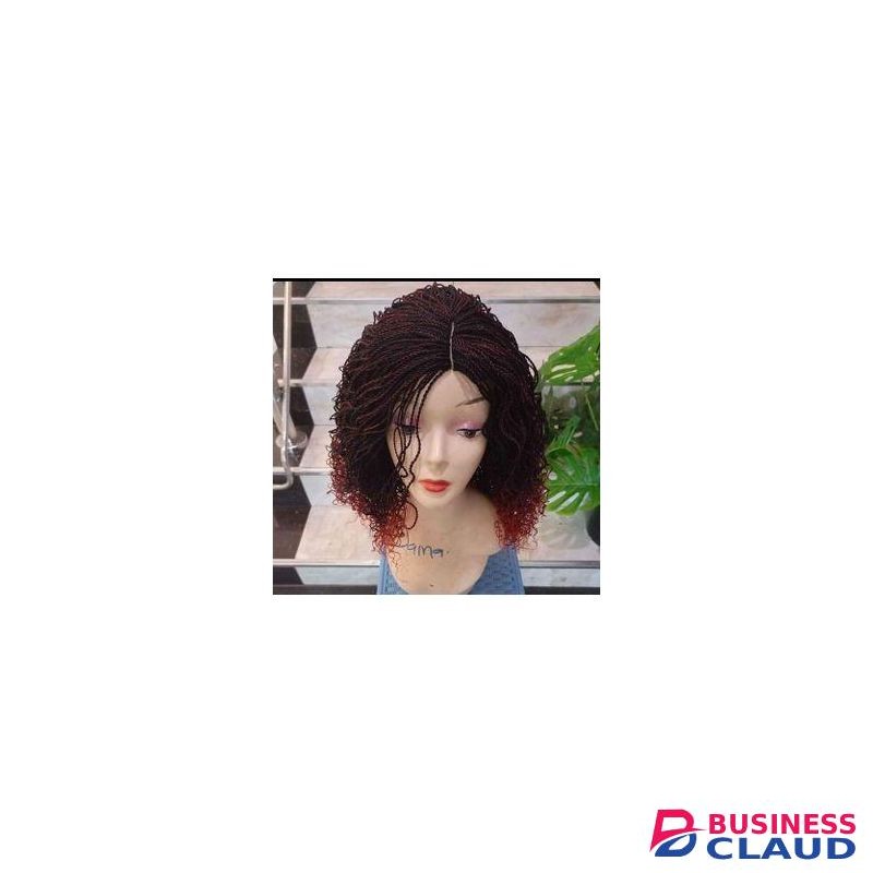 Twisted curly wig