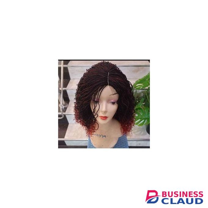 Twisted curly wig