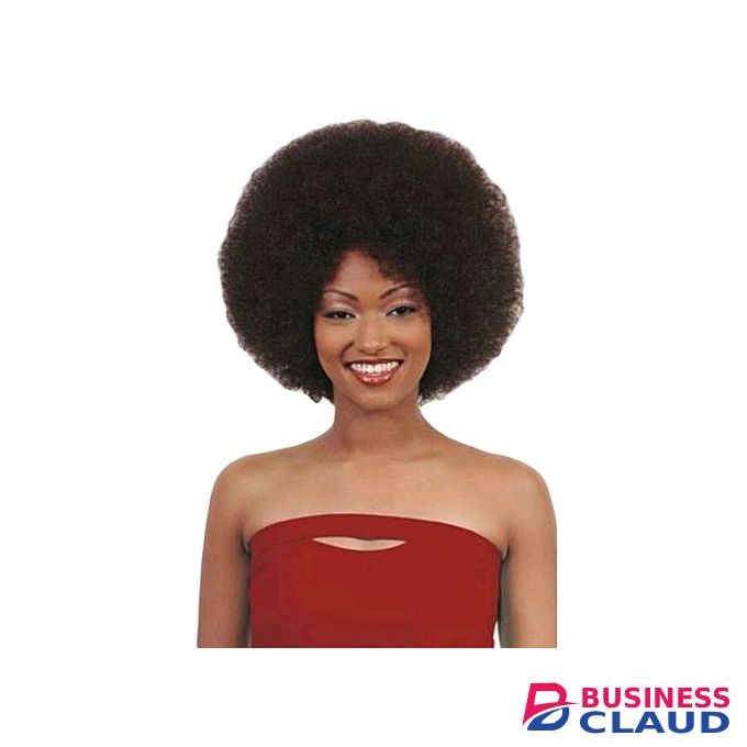 Natural Afro Wig - Black plus FREE gift