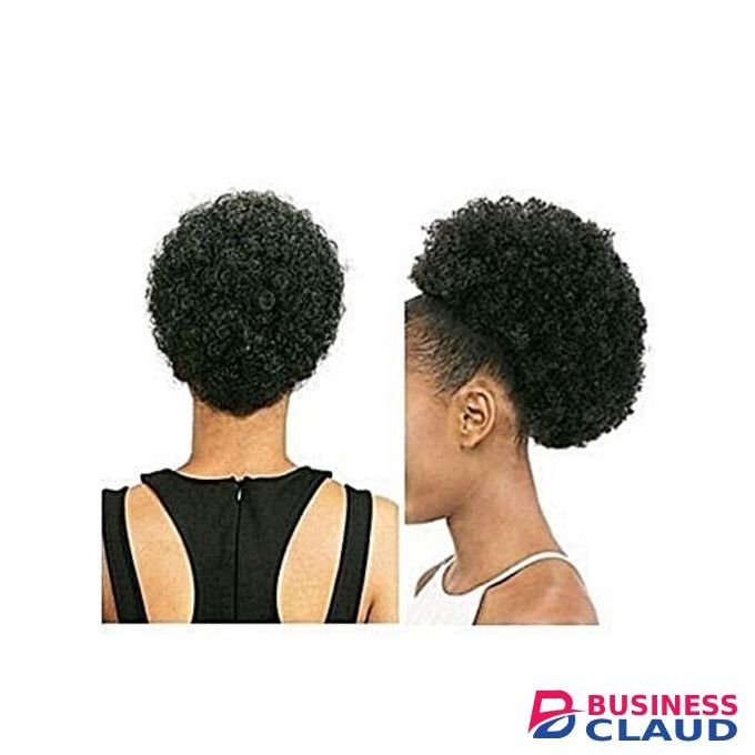 Afro Drawstring Hair Bun