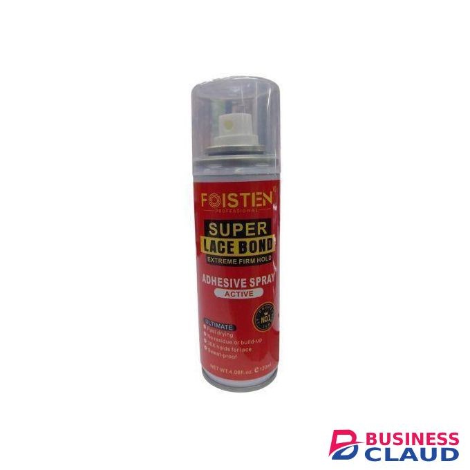 FOISTEN Super Lace Bond Lace, Extreme Firm Hold Adhesive Spray (Active