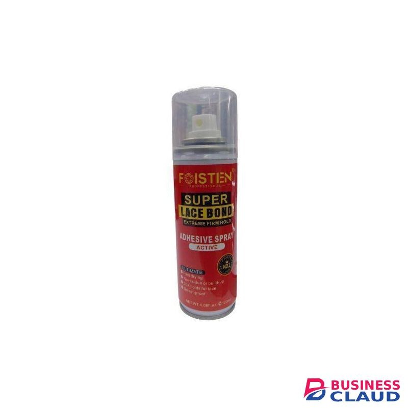 FOISTEN Super Lace Bond Lace, Extreme Firm Hold Adhesive Spray (Active