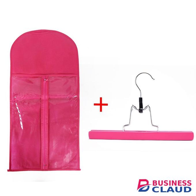 Wig storage bag multifunctional with hanger + free hair serum