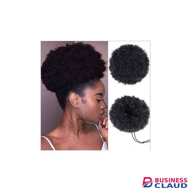 Beauty Afro Hair Bun Medium Size Ponytail Hair Extension