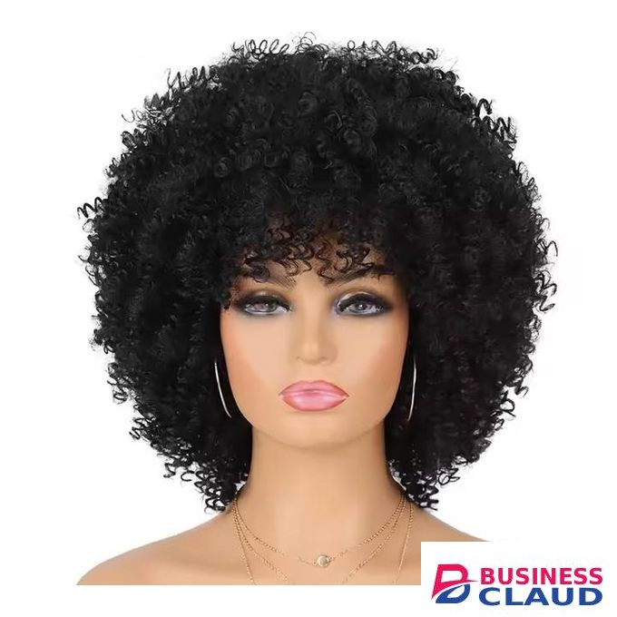 Full curly short wig