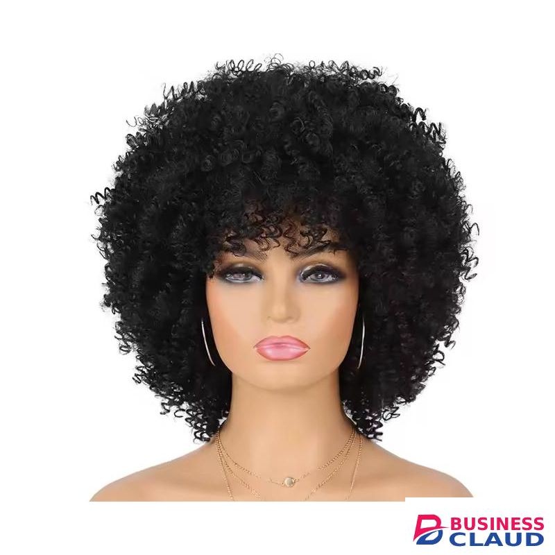 Full curly short wig
