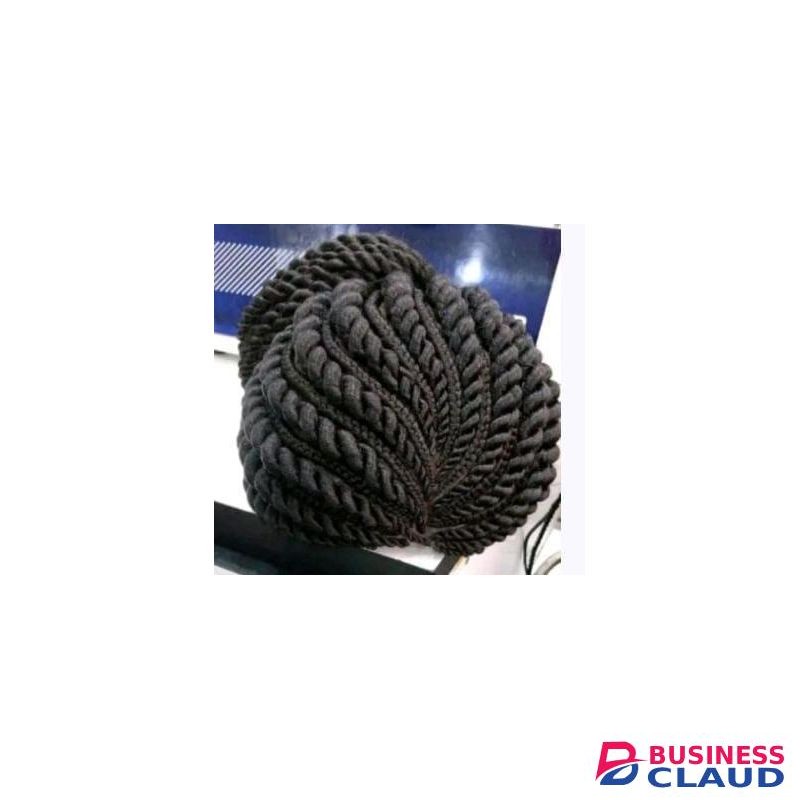 Fashion Classic Ghanian twisted lines wig
