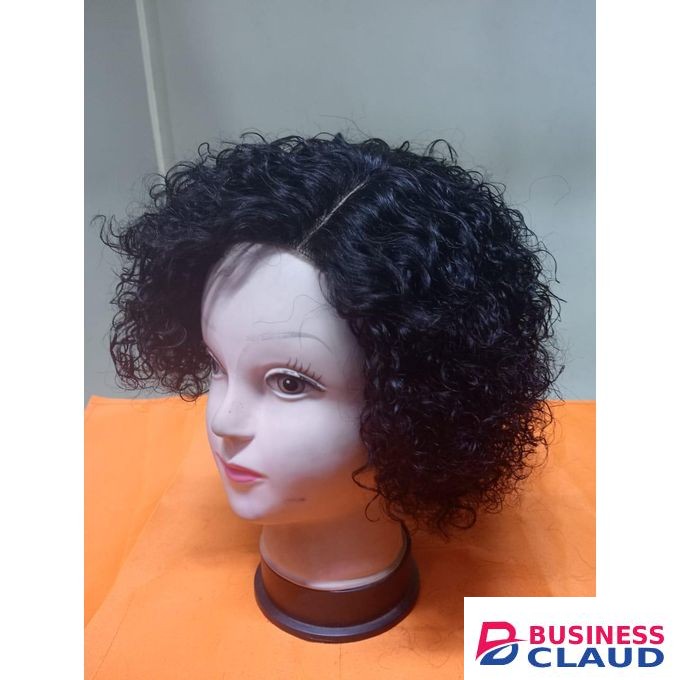 Fashion Classic Human blend water curl wig