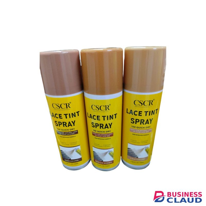 Sweat Proof Natural Looking Lace Tint Spray With 10x Quick Dry