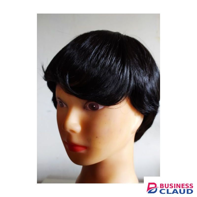 Short Pixie Cut Synthetic Wig Black