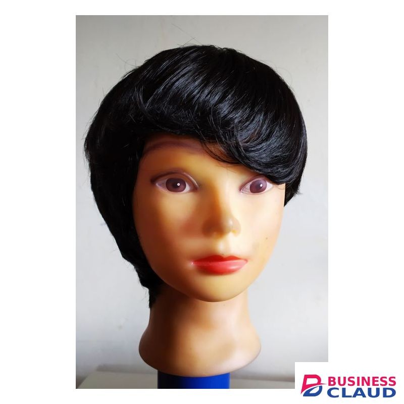 Short Pixie Cut Synthetic Wig Black