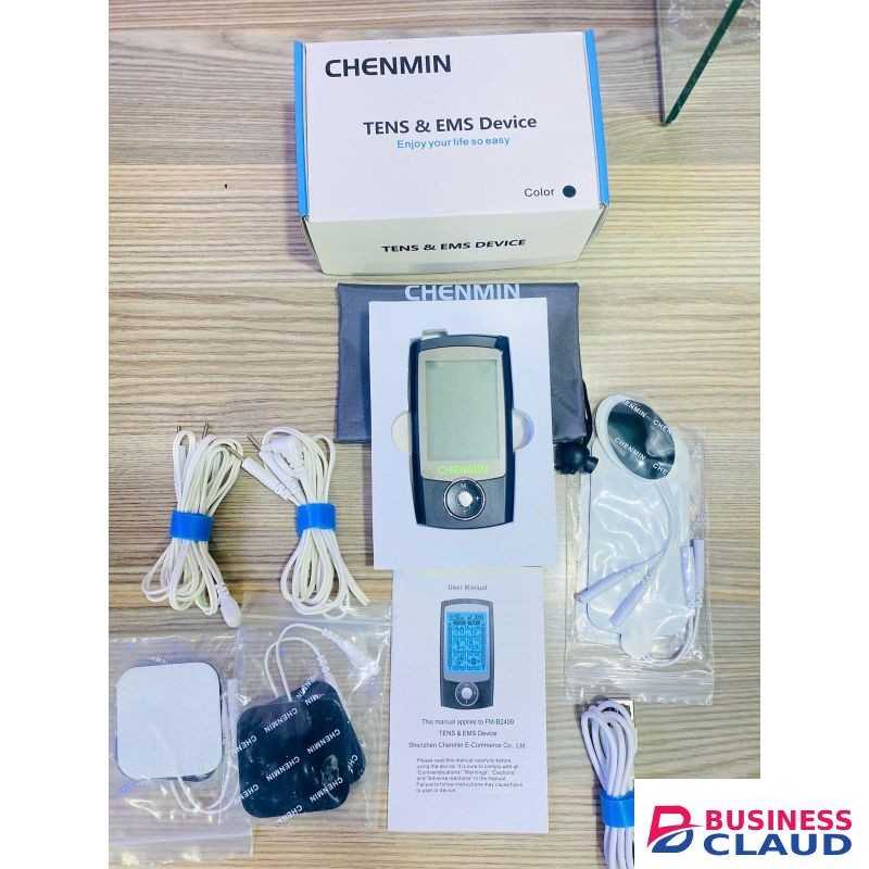 Two Channel TENS Machine for Pain Relief, Rechargeable EMS Massager Machine