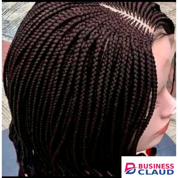 Fashion Classic Closure braided short wig
