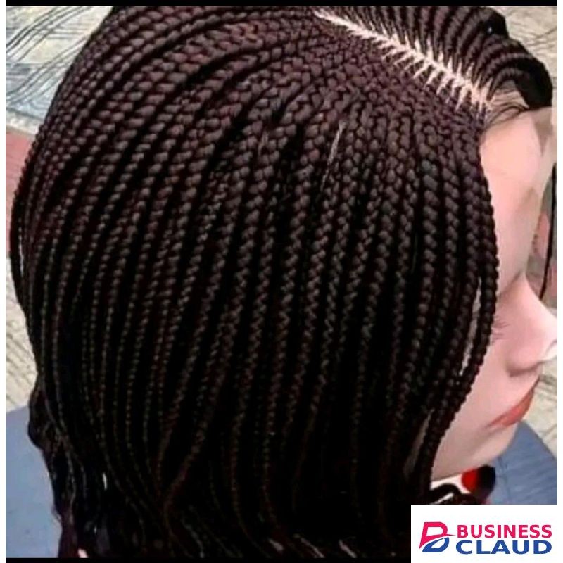 Fashion Classic Closure braided short wig