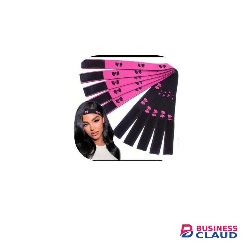 Royal Elastics Edges Lace Melting Bands Wig Bands For Keeping Wigs In Place pink