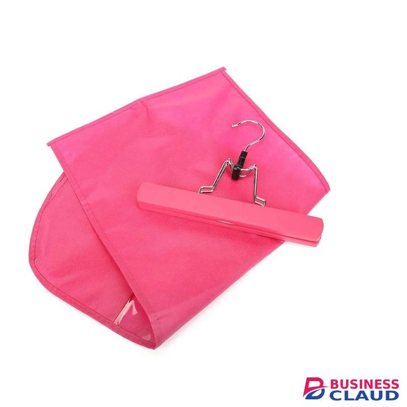 Wig Storage/Carrier Bag With Hanger, Pink