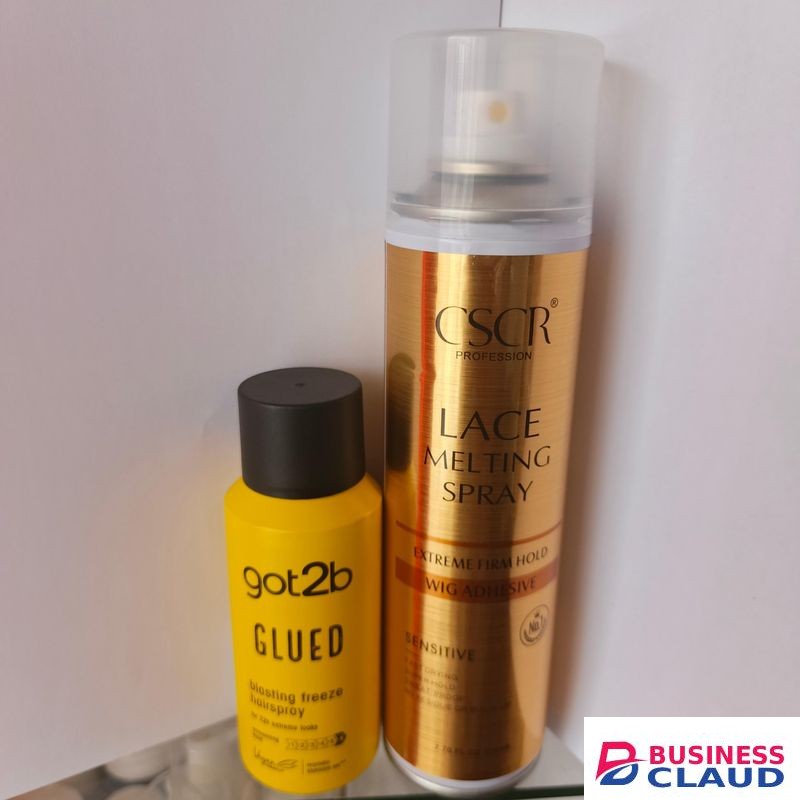 Got2b Blasting freeze glue spray + FREE Lace melting spray + melting band