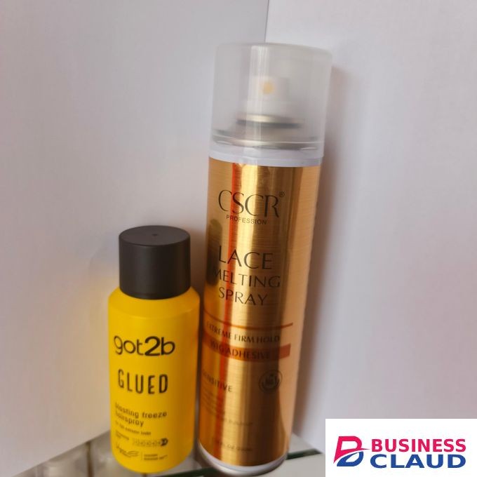 Got2b Blasting freeze glue spray + FREE Lace melting spray + melting band