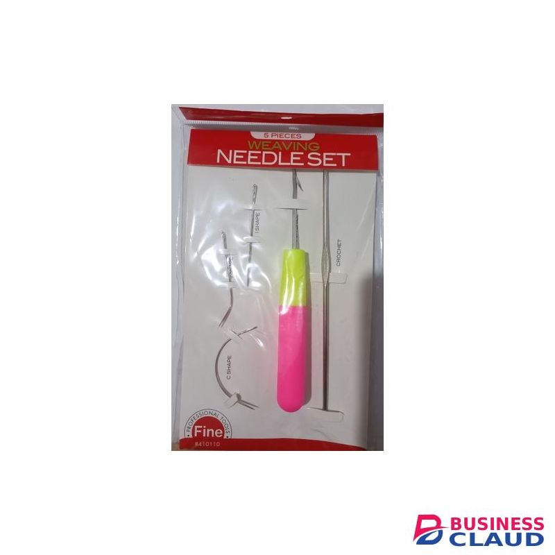 5 Piece Crochet Hook Weaving Needle Set