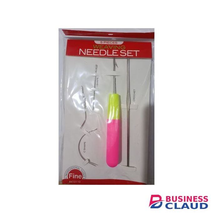 5 Piece Crochet Hook Weaving Needle Set