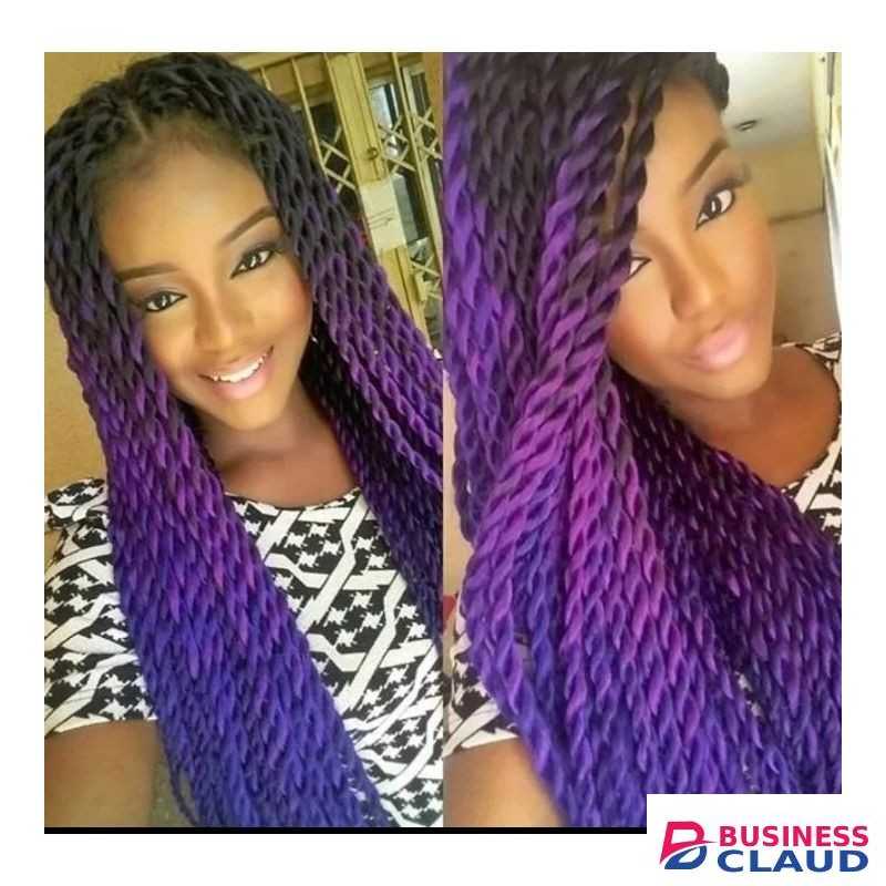 4 Pack Ombre Braids