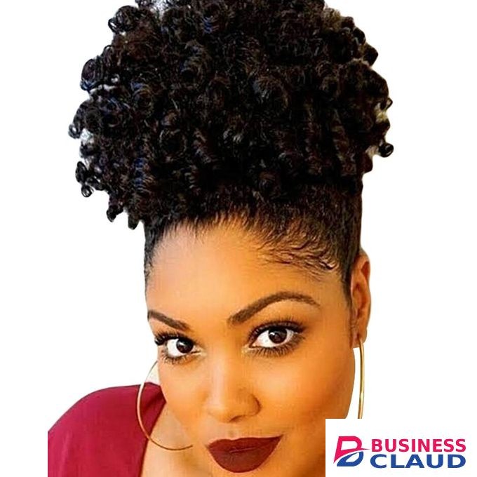 Spring Curls Kinky Hair Bun Extension + FREE Gift Inside!