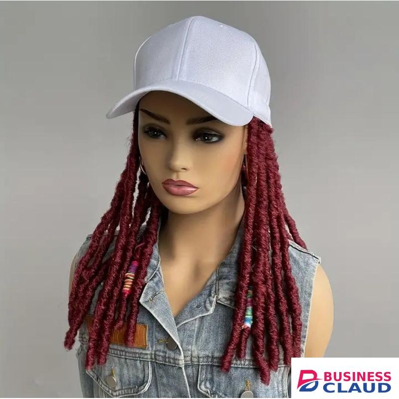 Ladies Wig Caps Hat With Dreadlocks - Daily Party Hat