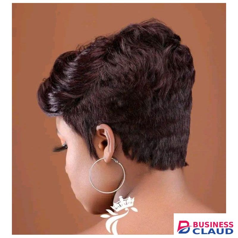 Fashion And Style Brown pixie wig