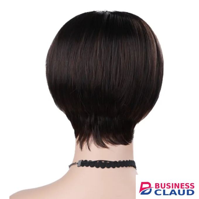 Ombre Human Hair Side Part Pixie Wig + FREE Gift !!!