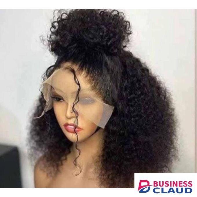 Curls Curly Semi Human Wigs