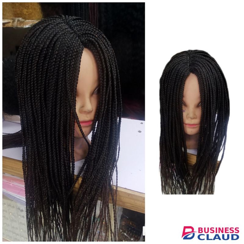 Long Braided Wigs for Black Women Box Braid Wig