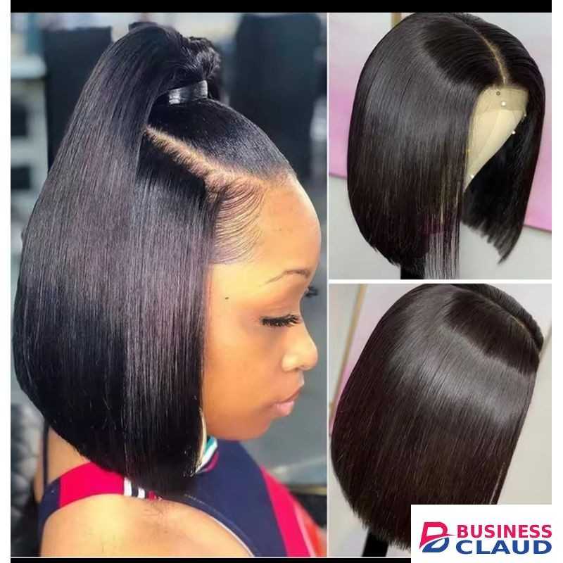 Fashion Classic Human glueless frontal bob wig