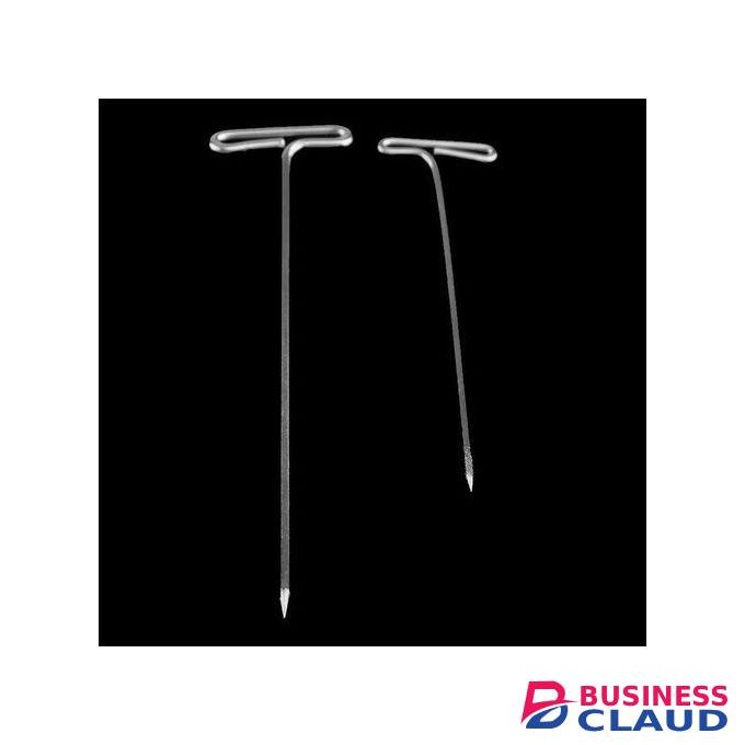 12Pcs Mixed Size Metal Wig T-Pins