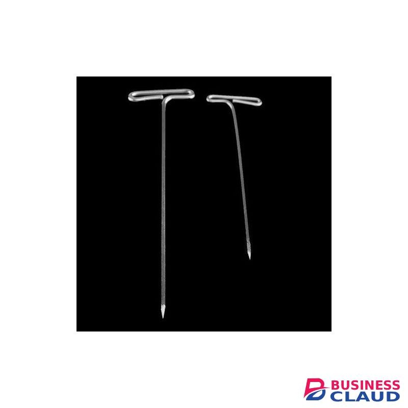 12Pcs Mixed Size Metal Wig T-Pins