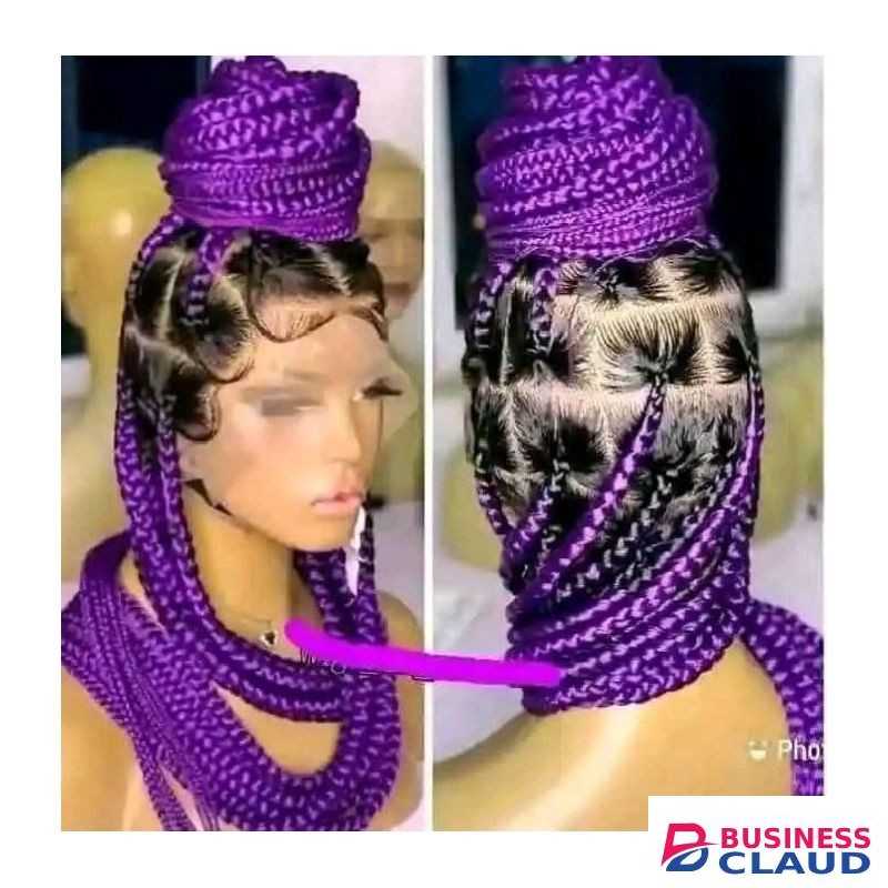 360 Lace braided wig