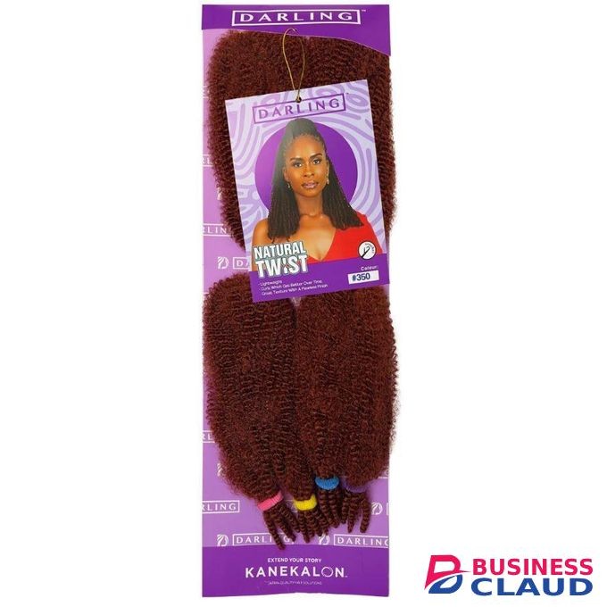 Darling Natural twists for hair additions/extensions-Color 350