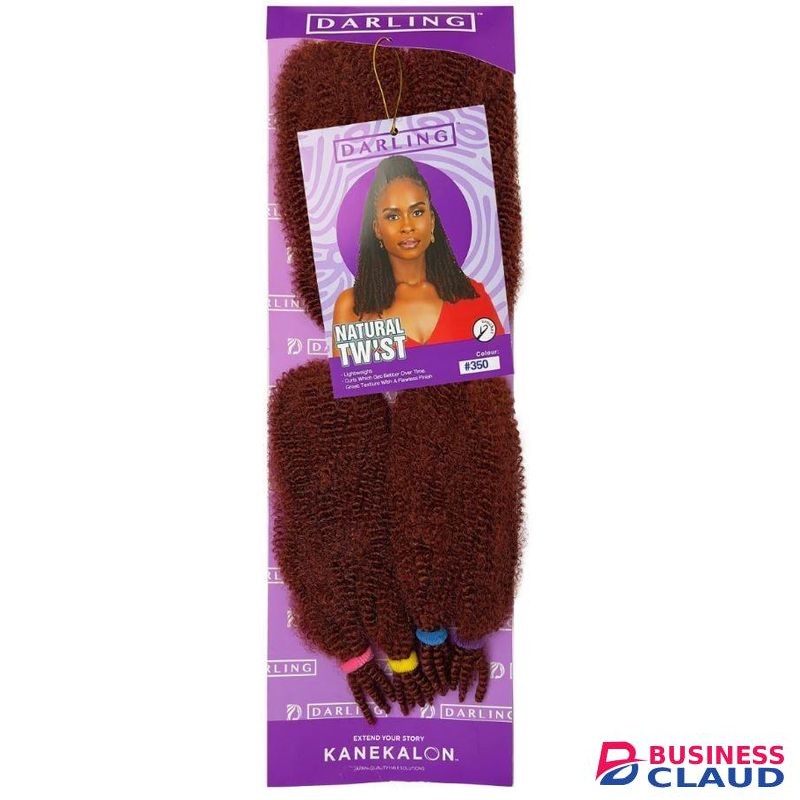 Darling Natural twists for hair additions/extensions-Color 350