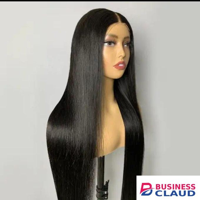 28inch bone straight wig