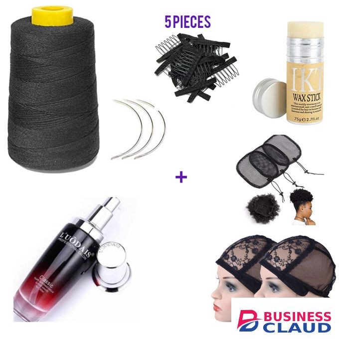 Wig Making Set Wig Caps , Thread ,