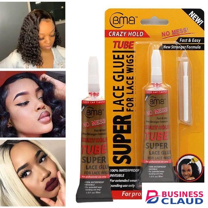 BMB BMA Crazy Hold Super Lace Glue Tube – Waterproof Wig Adhesive (12ml)