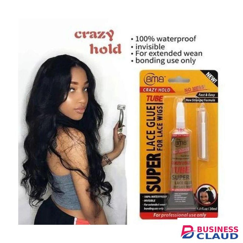 BMB BMA Crazy Hold Super Lace Glue Tube – Waterproof Wig Adhesive (12ml)