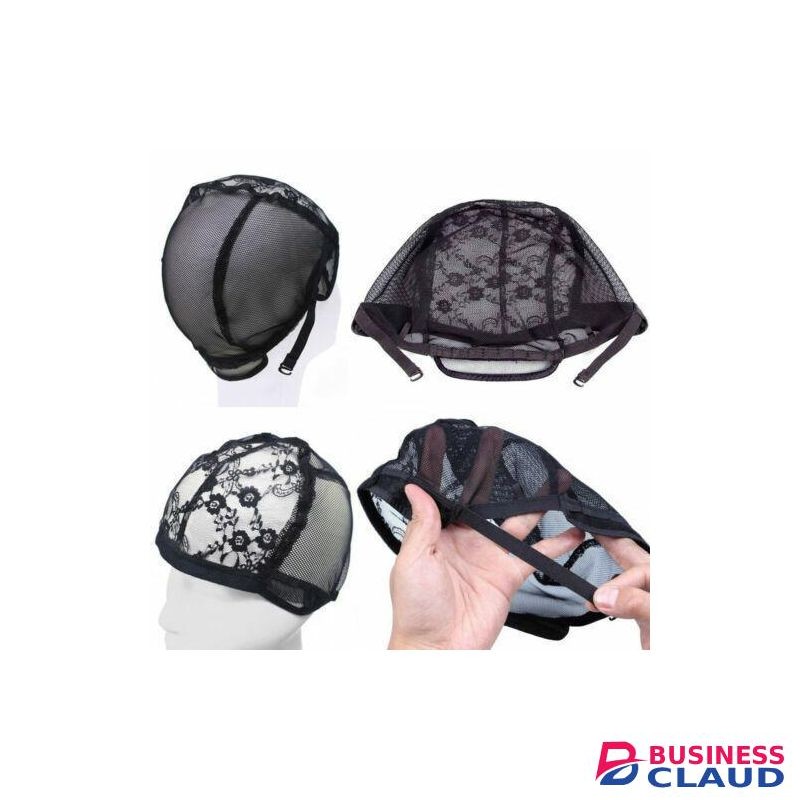 Mesh wig cap , Wig making cap with adjustable strands, breathable mesh wig cap