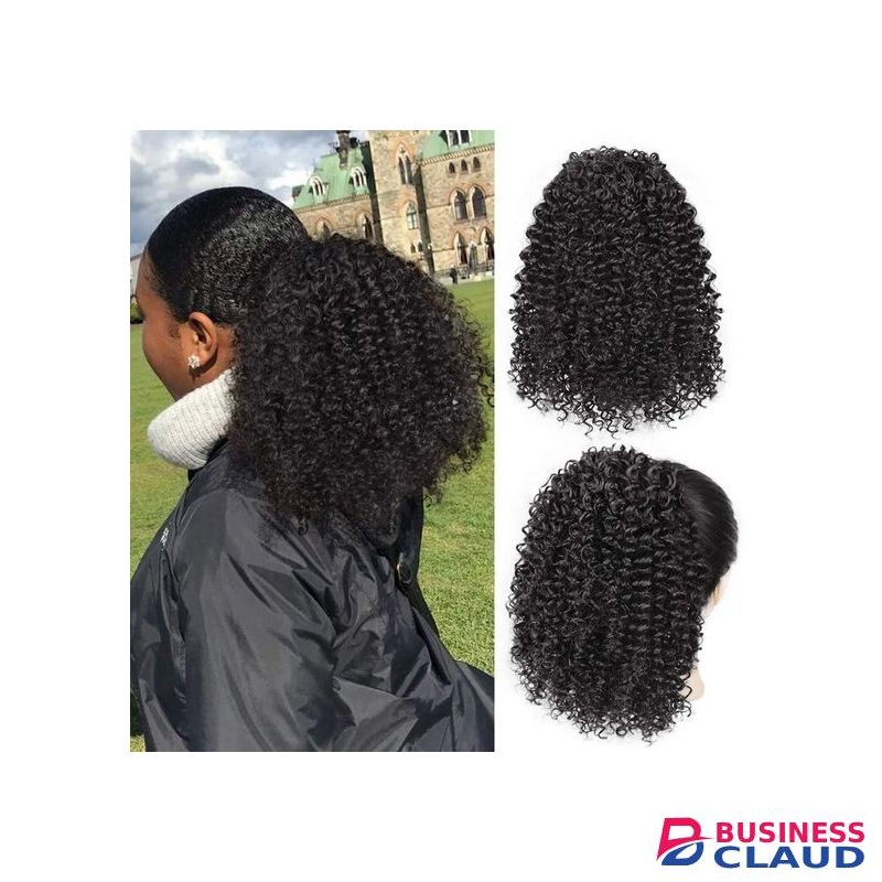 Kinky Curly Drawstring Extension Hair