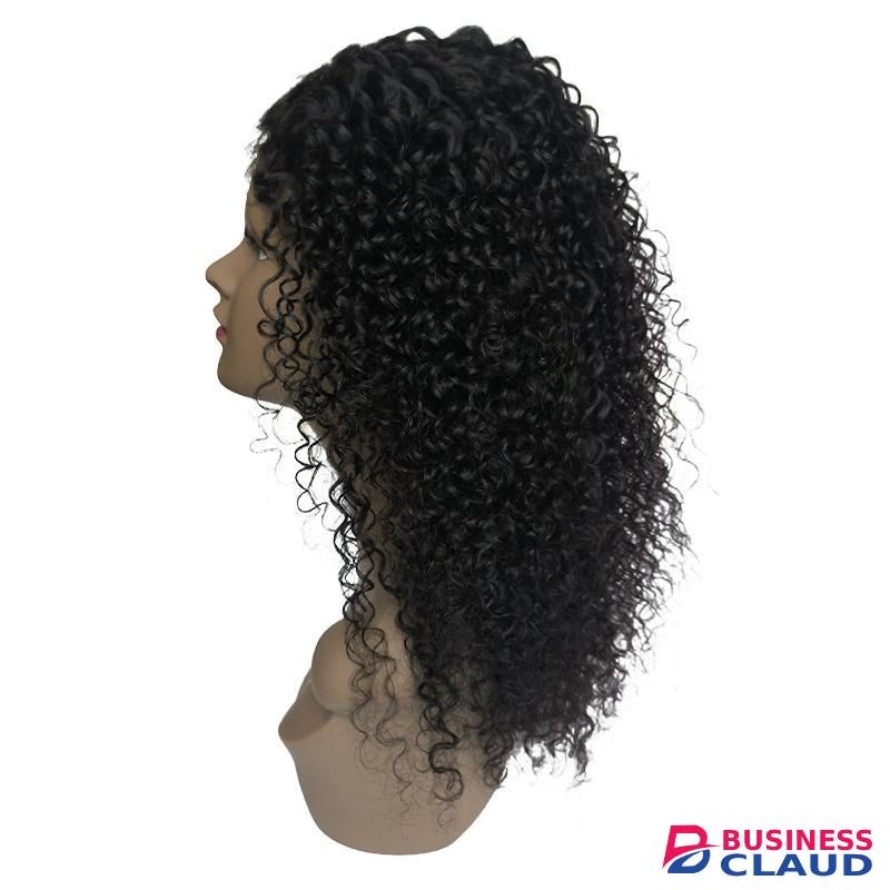 Fashion Idol Human STYLE ICON Nature Kinky Curl 13*4 Lace Wig HWL ISABELLA Nature Black Color Y1B Lace Human Nature Hair Wig For Women
