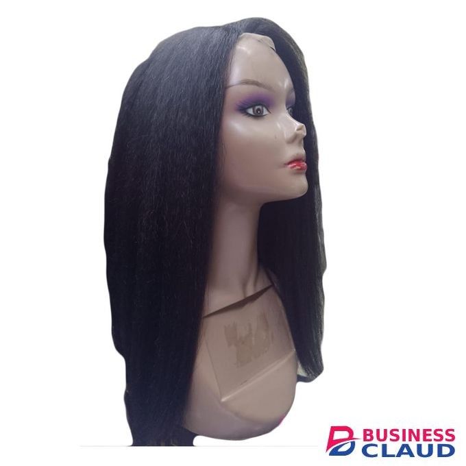 Glueless Full Lace Front Straight Human Hair Wig